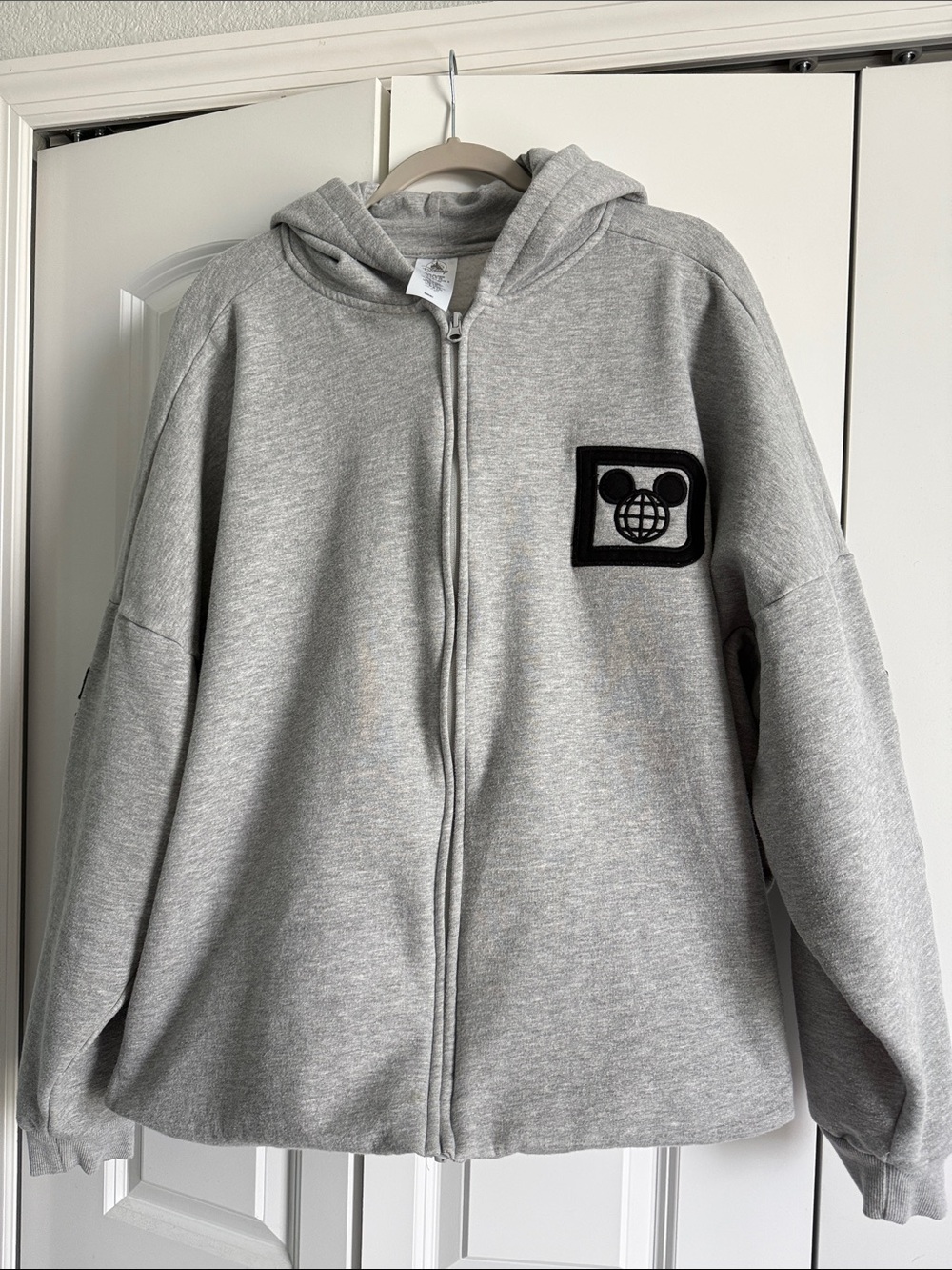 Walt Disney World Gray Zip up Hoodie